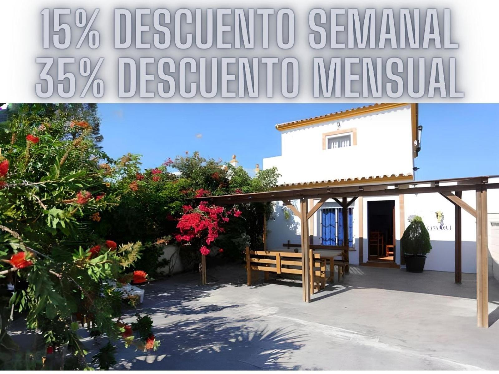 Villa Casa Familiar 150 Metros De La Playa El Palmar El Palmar  Exterior foto